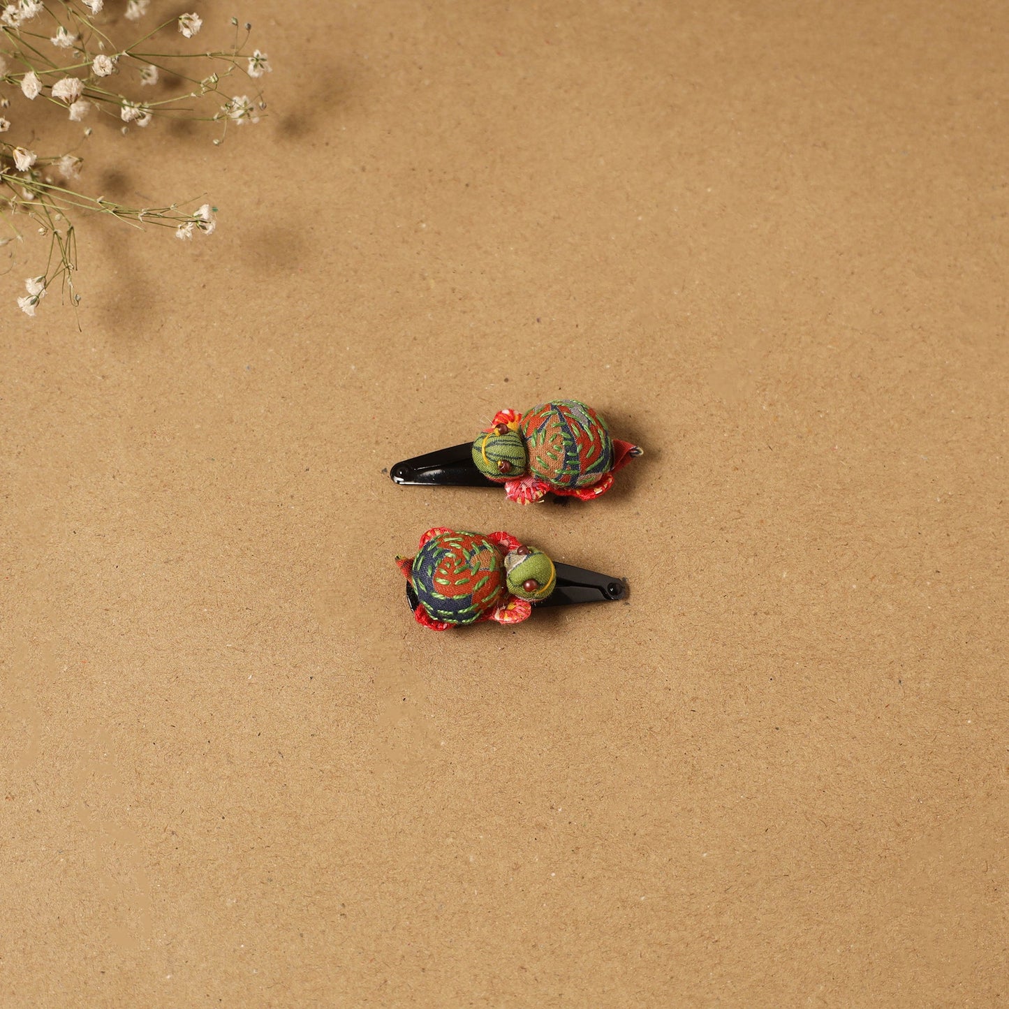 Fab artwork tik-tak hair clip for kids (set of 2) 35