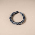 Fabart braided hair band with bead work 34 - handcrafted