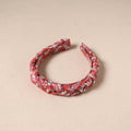Fabart braided hair band with bead work 46 - handcrafted