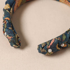 Fabart braided hair band with bead work 59 - handcrafted