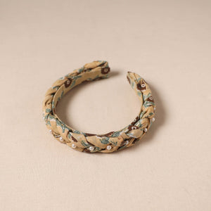 Fabart braided hair band with bead work 63 - handcrafted