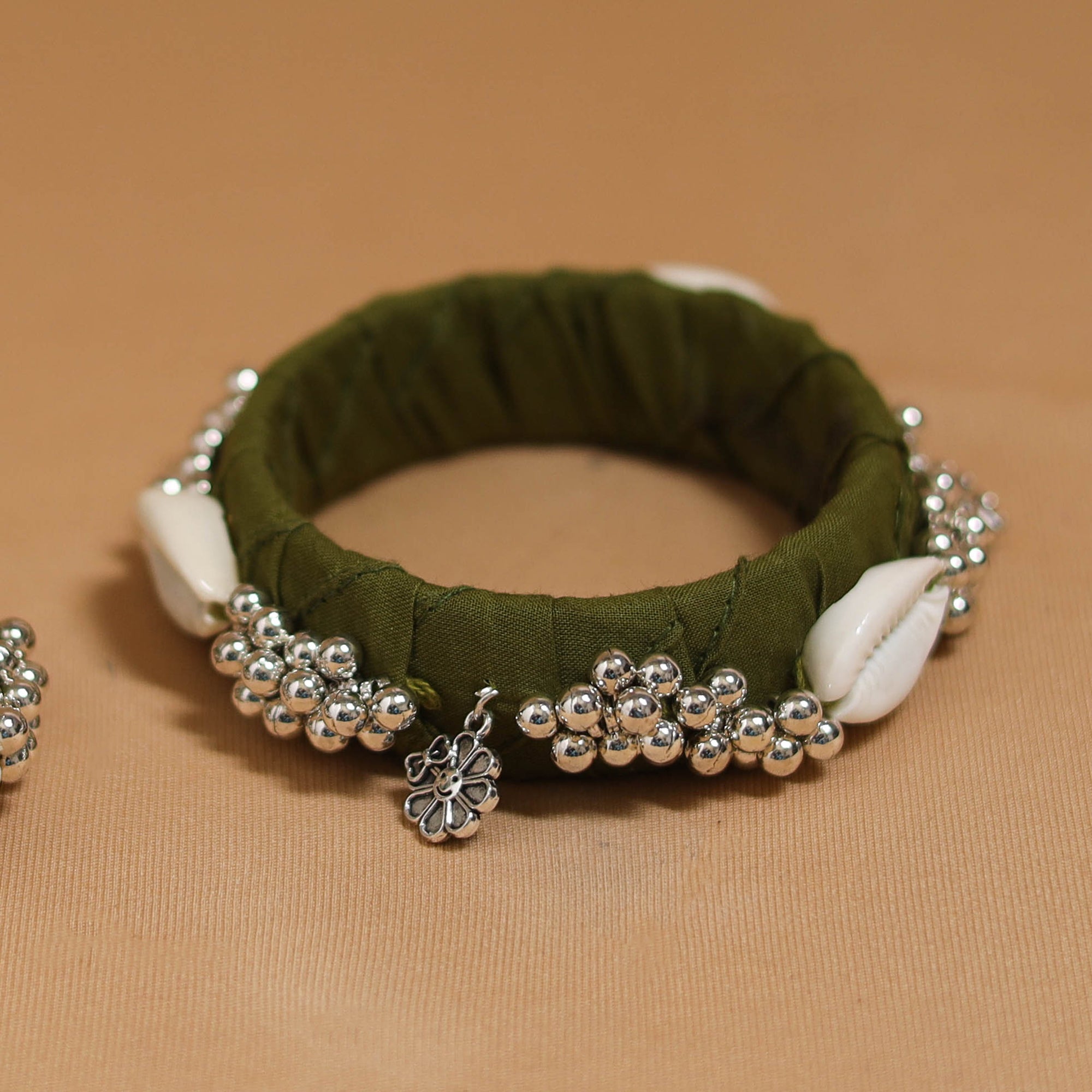 Fabart ghungroo work handmade bangle so2 (size - 2-4) 09