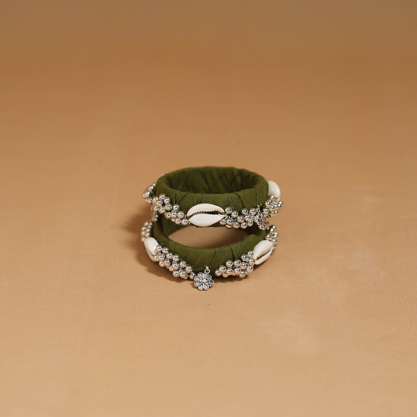 Fabart ghungroo work handmade bangle so2 (size - 2-4) 09