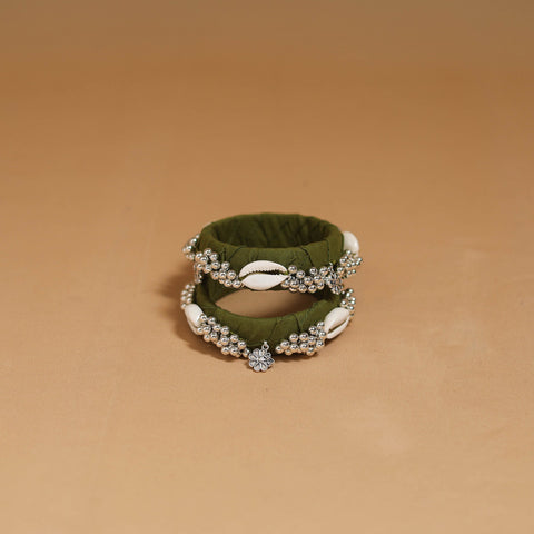 Fabart ghungroo work handmade bangle so2 (size - 2-4) 09