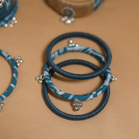 Fabart jute gs handmade bangle set 19 - handcrafted