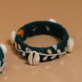 Fabart mirror shell work handmade bangle so2 (size - 2-4)
