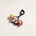 Fabart Phool Kali Shell Hair Rubber Band