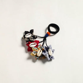 Fabart Phool Kali Shell Hair Rubber Band