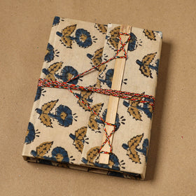 Fabric cover handmade paper notebook with thread lock 62