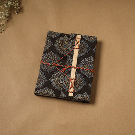Fabric cover handmade paper notebook with thread lock 64