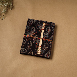 Fabric cover handmade paper notebook with thread lock 66