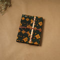 Fabric cover handmade paper notebook with thread lock 68