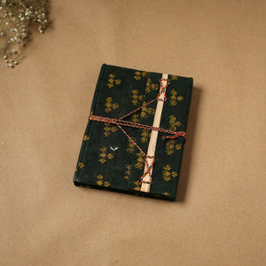 Fabric cover handmade paper notebook with thread lock 69