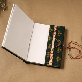Fabric cover handmade paper notebook with thread lock 69