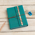  Fabric Cover Handmade Paper Notebook with Thread Lock 