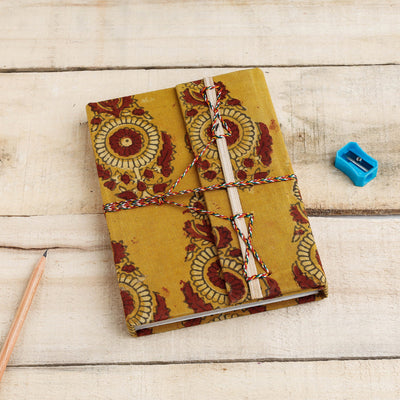 Buy Fabric Cover Handmade Paper Notebook with Thread Lock Online at iTokri.com