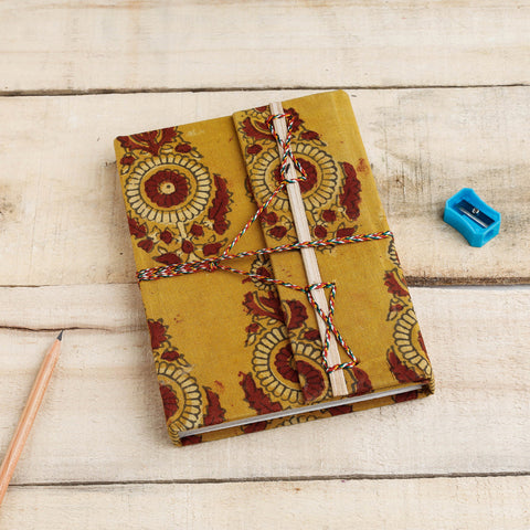 Buy Fabric Cover Handmade Paper Notebook with Thread Lock Online at iTokri.com