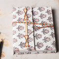  Fabric Cover Handmade Paper Notebook with Thread Lock 