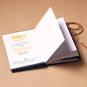 Buy Fabric Cover Handmade Paper Notebook with Thread Lock Online at iTokri.com