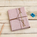  Fabric Cover Handmade Paper Notebook with Thread Lock 
