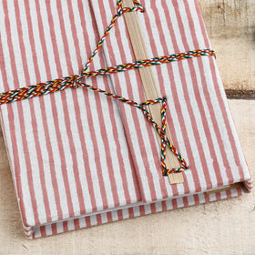  Fabric Cover Handmade Paper Notebook with Thread Lock 