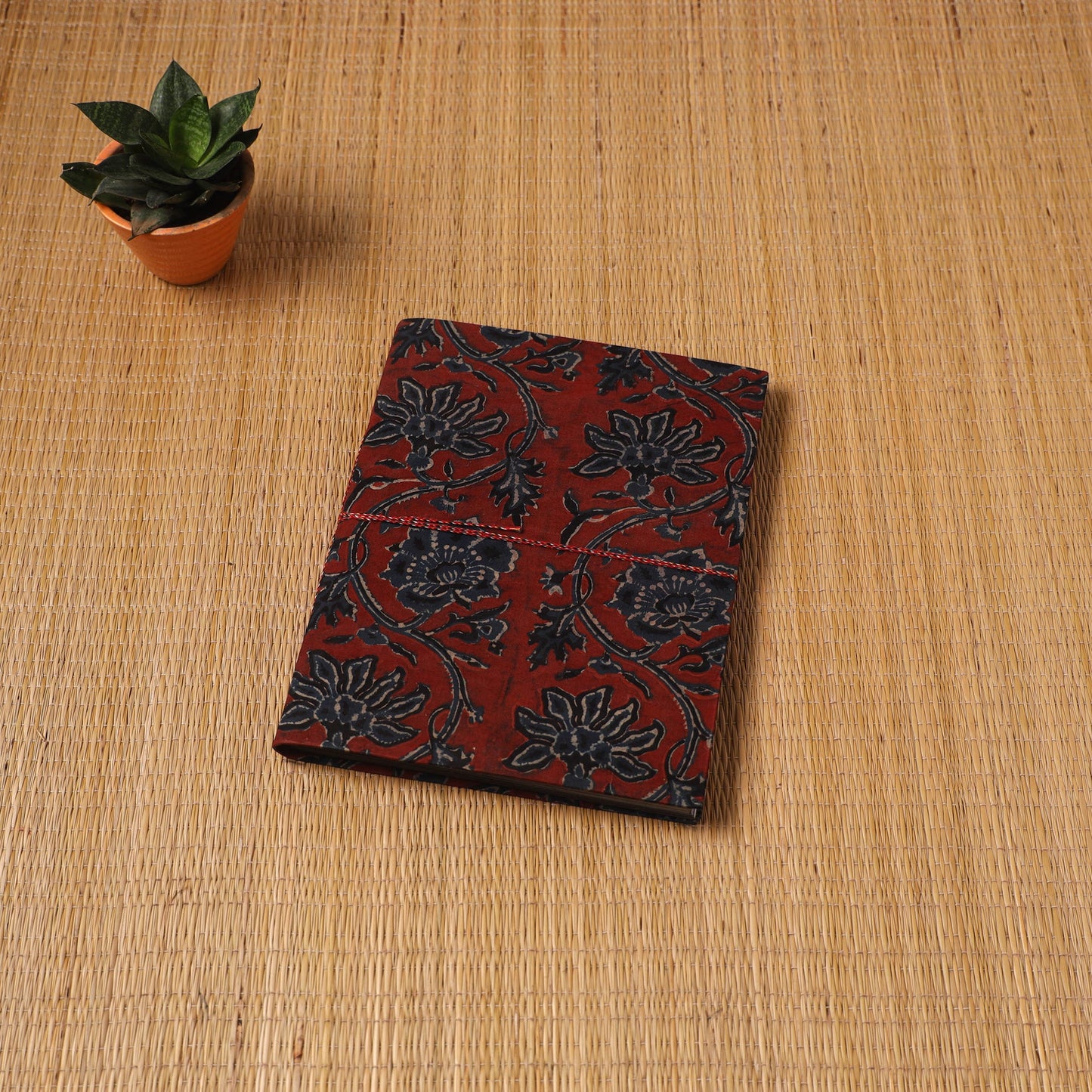 Fabric cover handmade paper photo album (12 x 10 in) 69