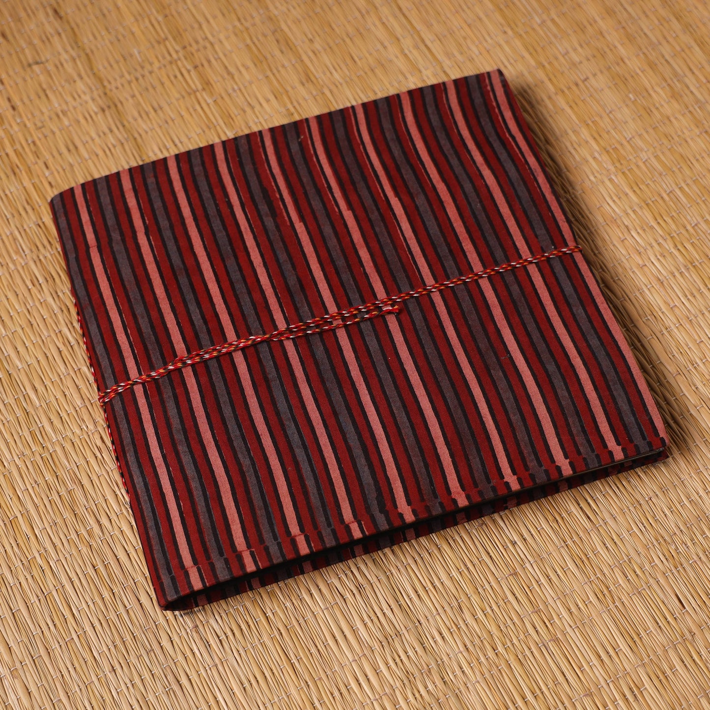 Fabric cover handmade paper photo album (9 x 10 in) 76