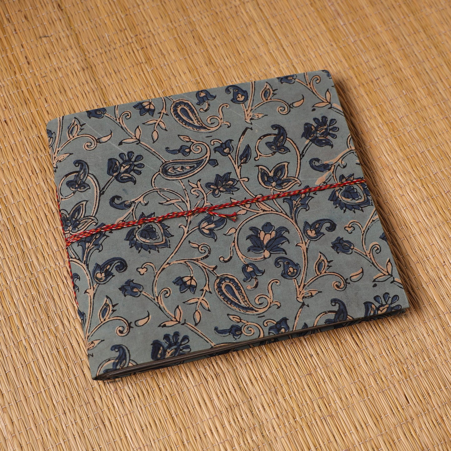 Fabric cover handmade paper photo album (9 x 10 in) 79