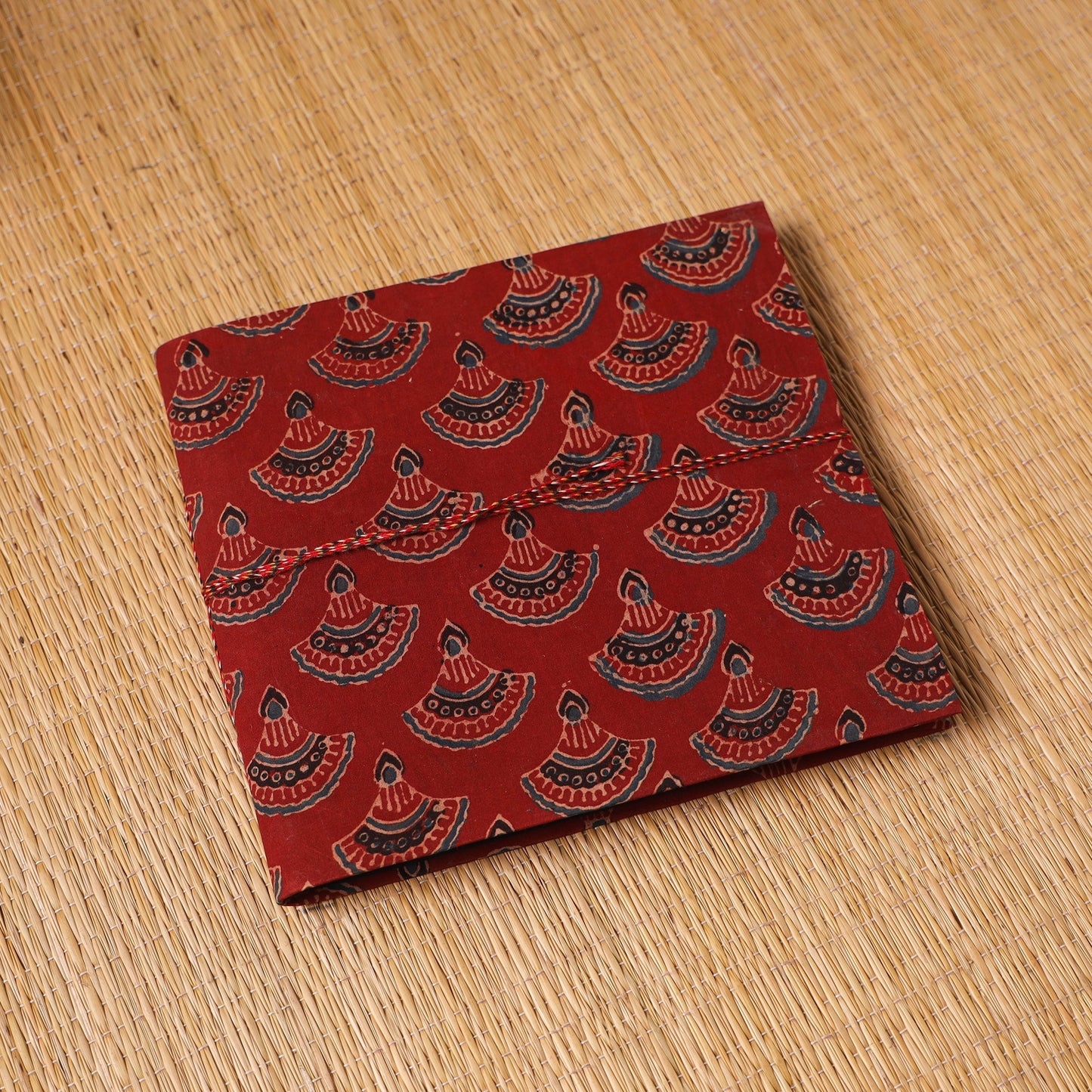 Fabric cover handmade paper photo album (9 x 10 in) 83