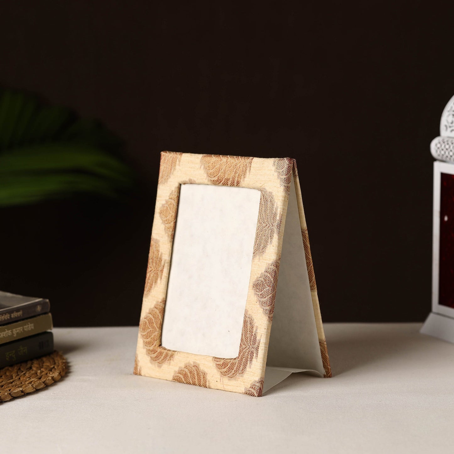 Fabric Embellished Handmade Photo Frame (8 x 6 in)