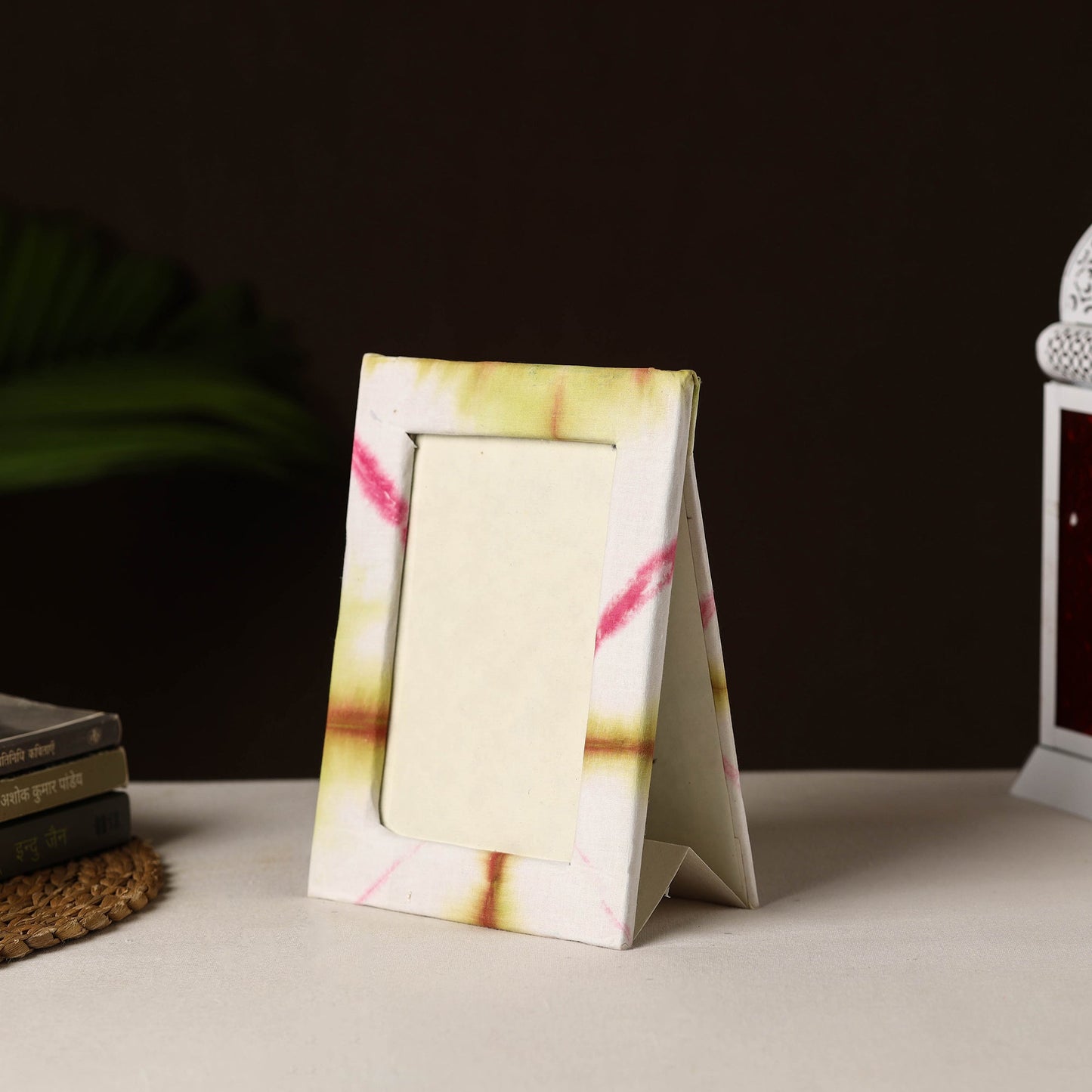 Fabric Embellished Handmade Photo Frame (8 x 6 in)