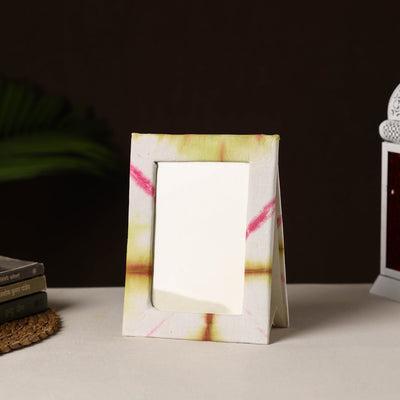 Fabric Embellished Handmade Photo Frame (8 x 6 in)