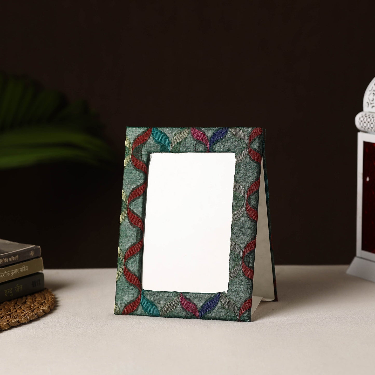 Fabric Embellished Handmade Photo Frame (8 x 6 in)