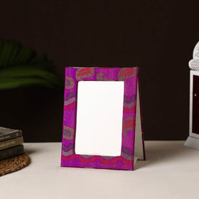 Fabric Embellished Handmade Photo Frame (8 x 6 in)