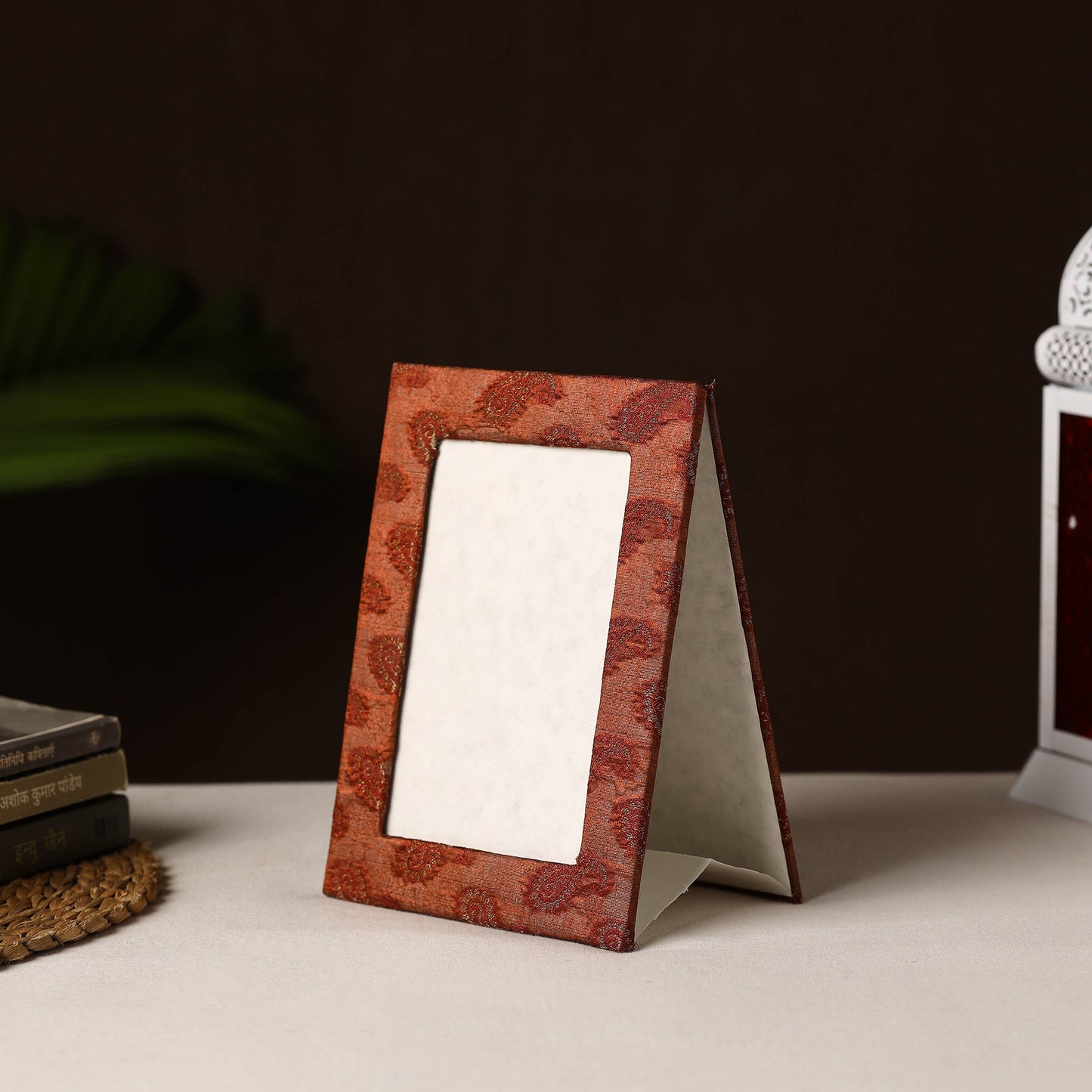 Fabric Embellished Handmade Photo Frame (8 x 6 in)