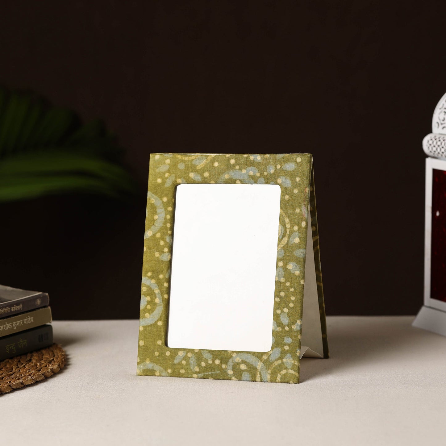 Fabric Embellished Handmade Photo Frame (8 x 6 in)
