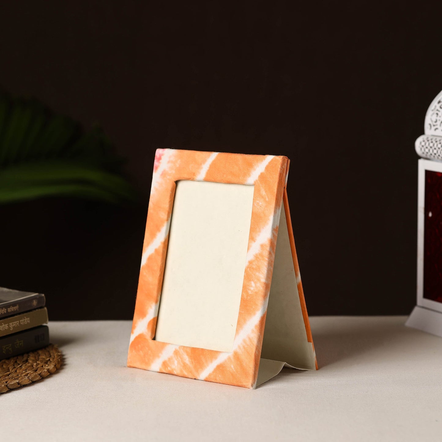 Fabric Embellished Handmade Photo Frame (8 x 6 in)