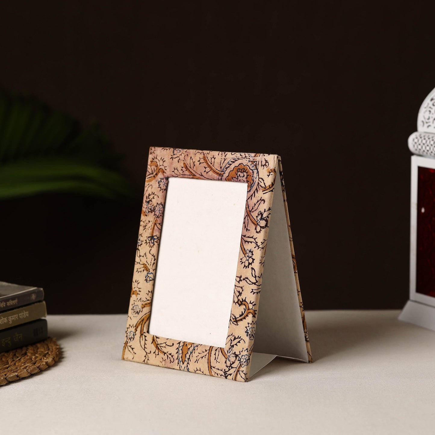 Fabric Embellished Handmade Photo Frame (8 x 6 in)