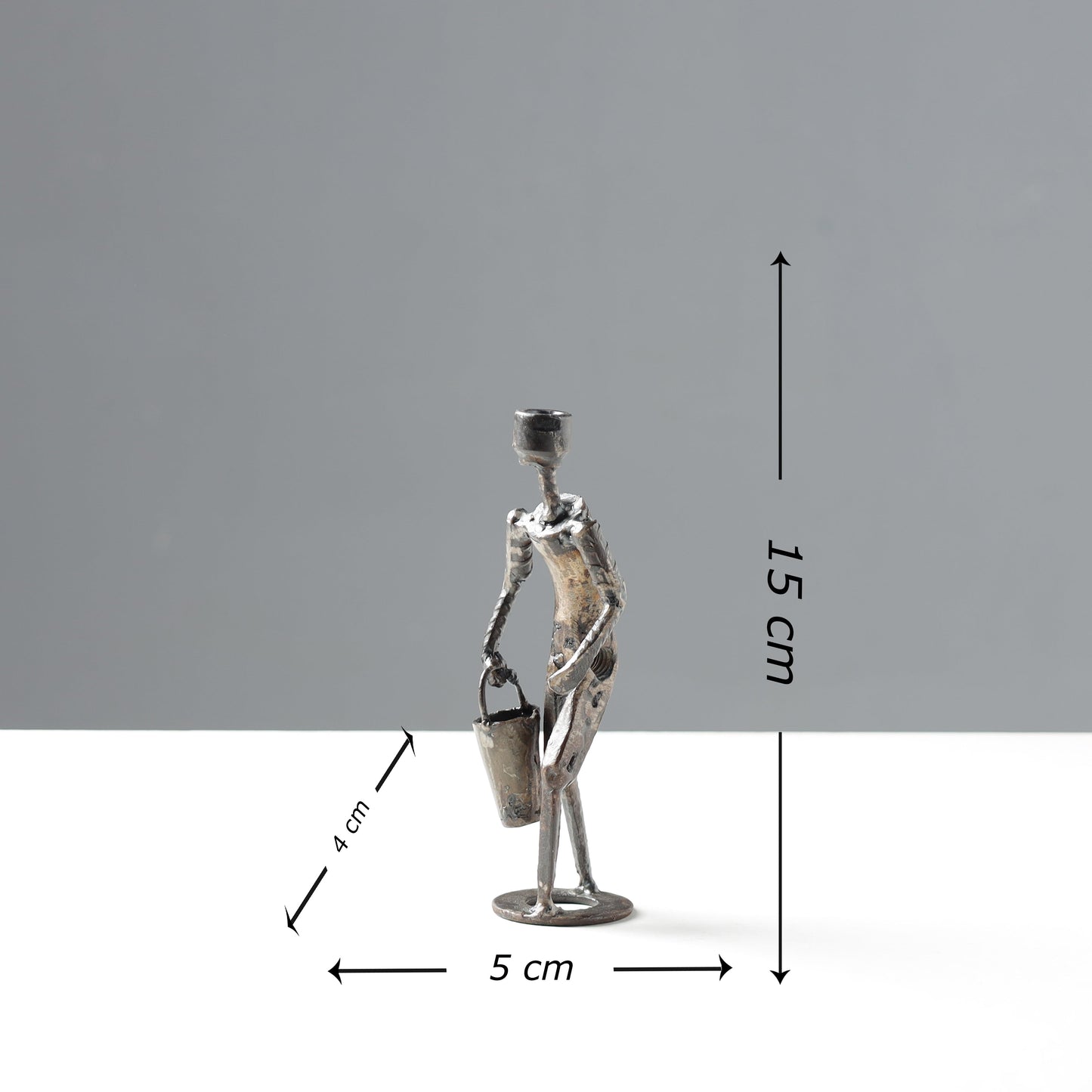  Handmade Recycled Metal Sculpture by Debabrata Ruidas 