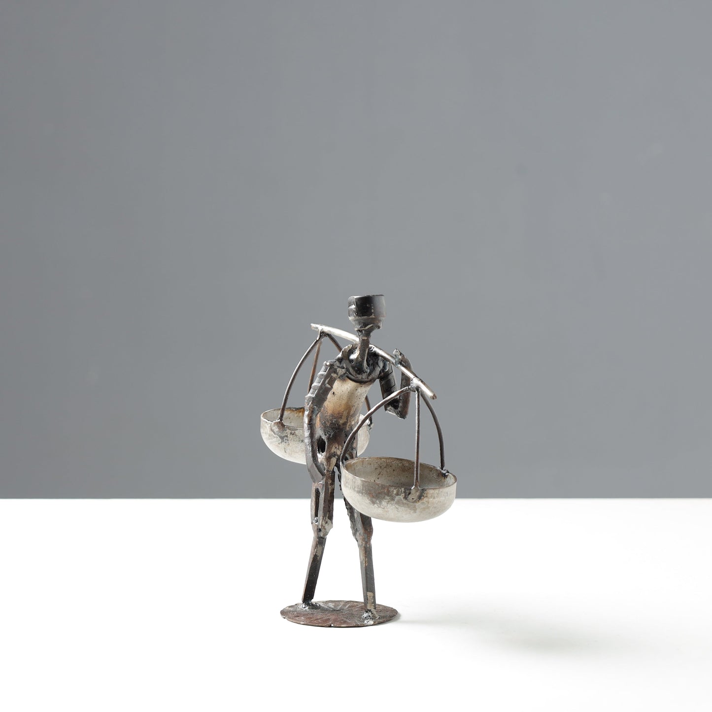  Handmade Recycled Metal Sculpture by Debabrata Ruidas 