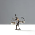  Handmade Recycled Metal Sculpture by Debabrata Ruidas 