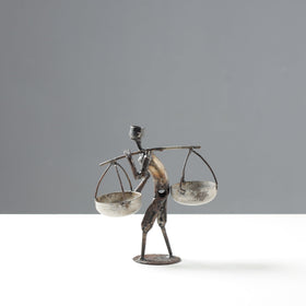  Handmade Recycled Metal Sculpture by Debabrata Ruidas 