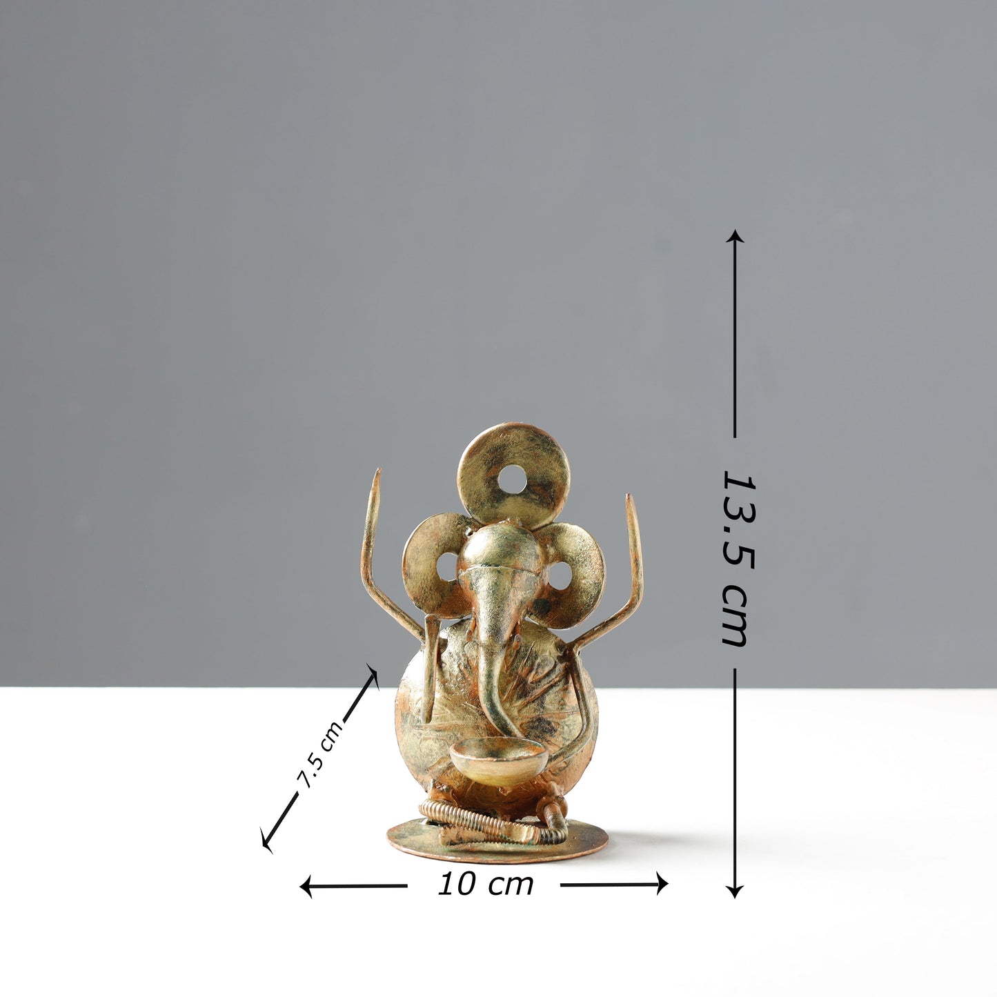  Handmade Recycled Metal Sculpture by Debabrata Ruidas 