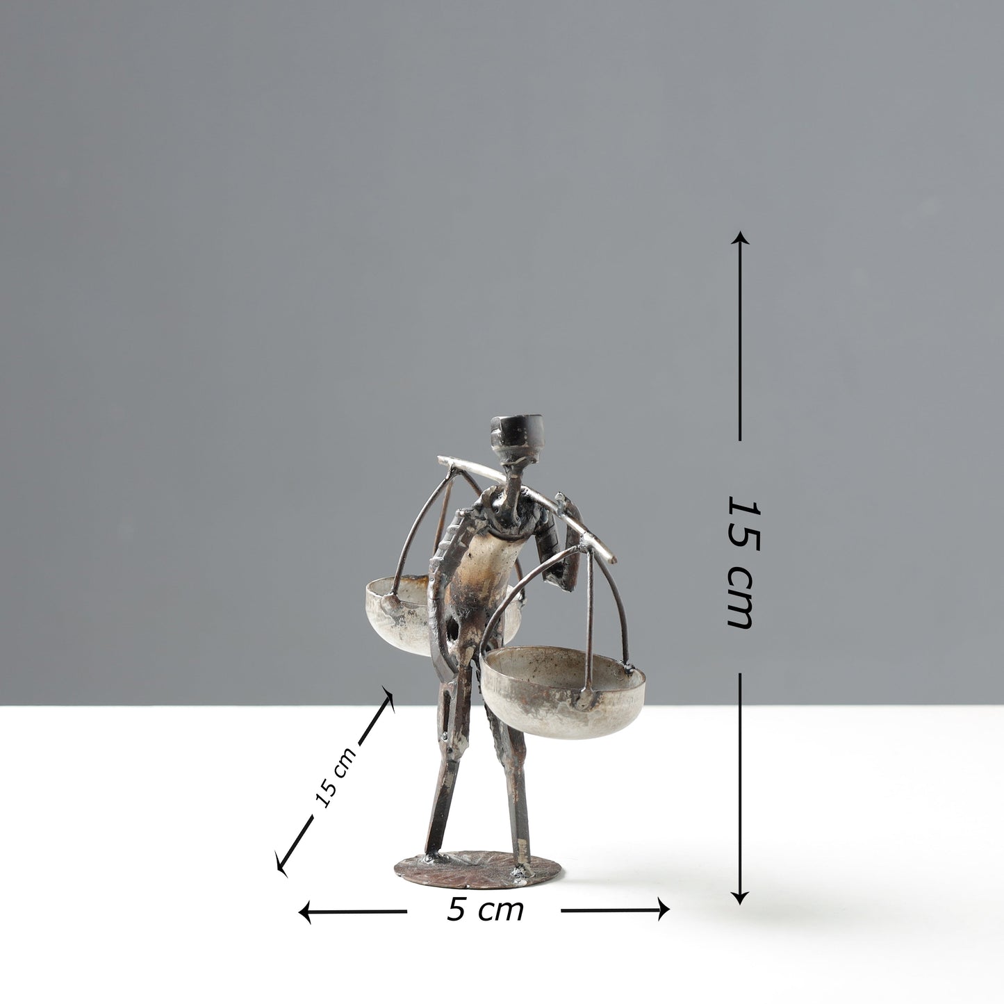  Handmade Recycled Metal Sculpture by Debabrata Ruidas 