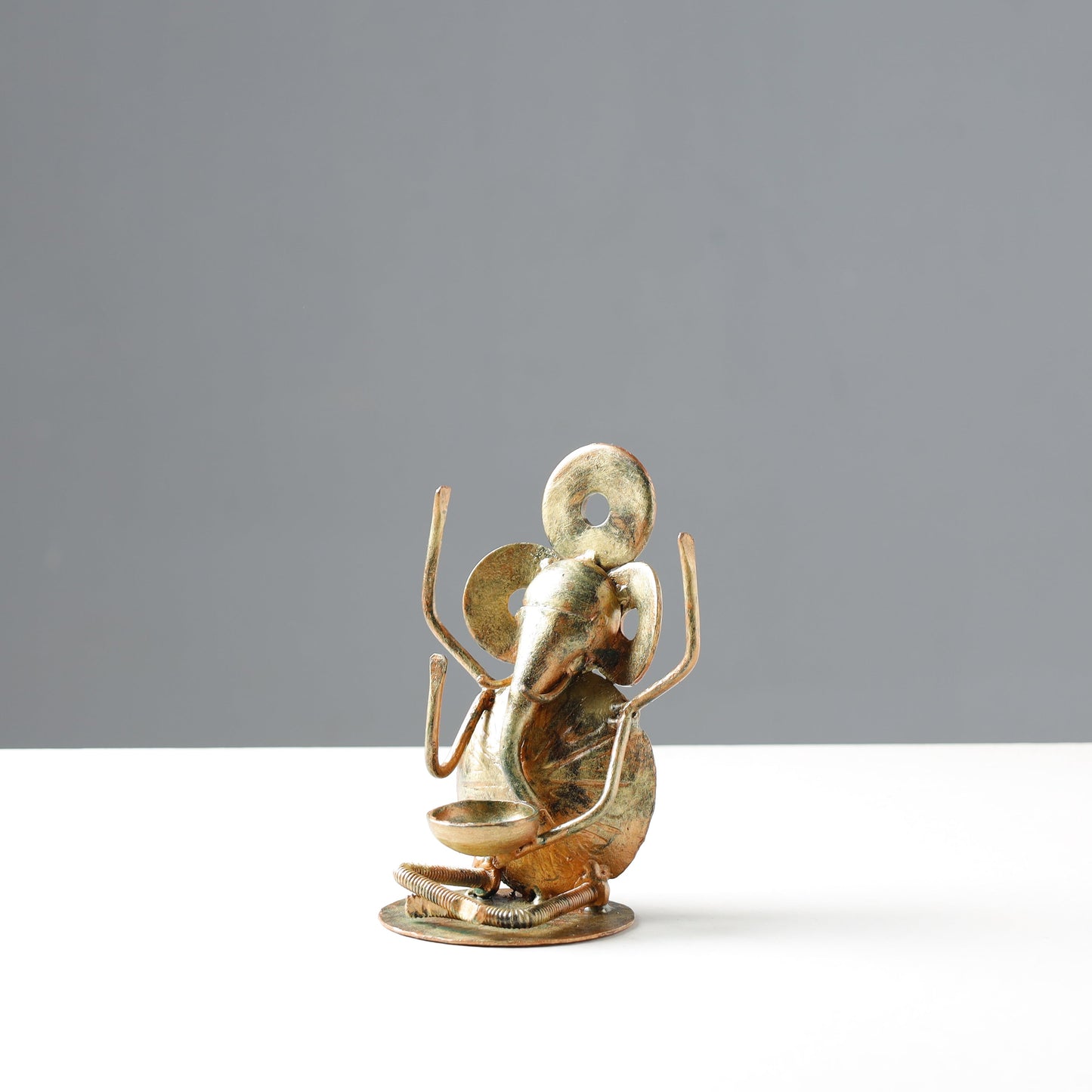  Handmade Recycled Metal Sculpture by Debabrata Ruidas 