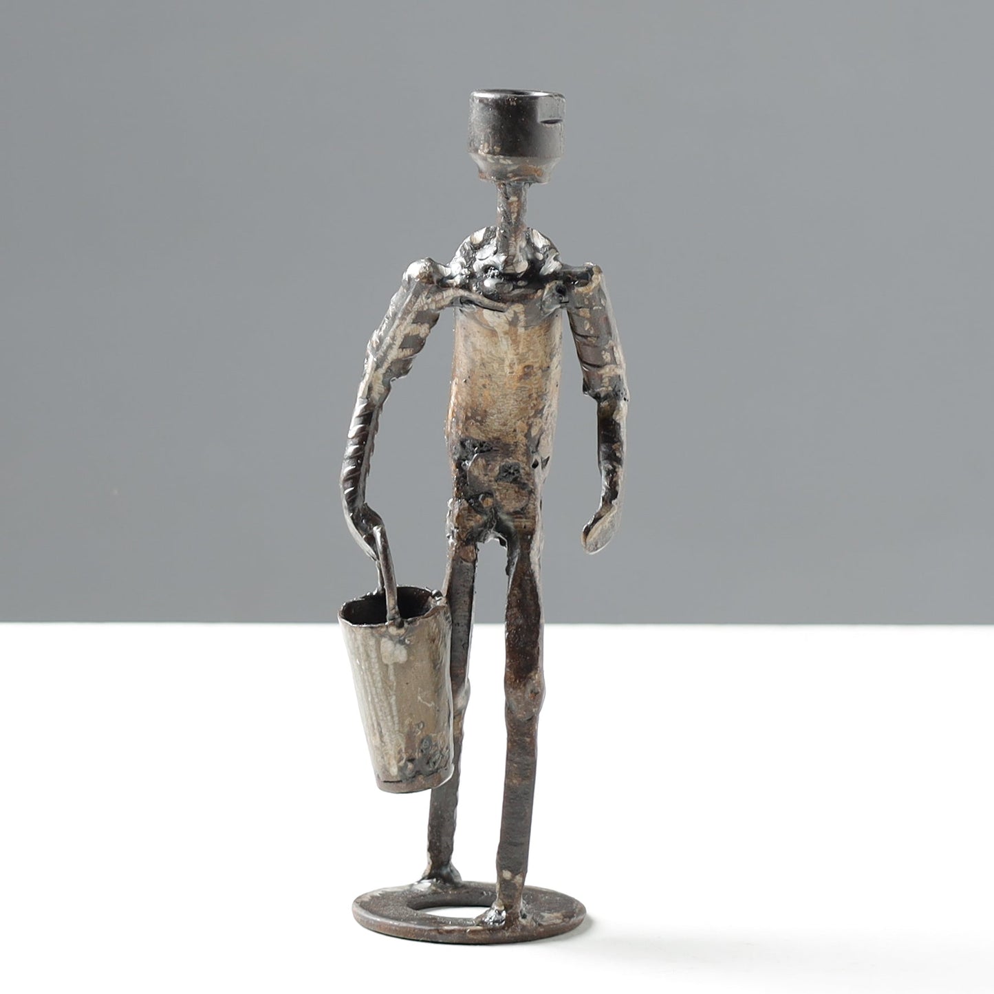  Handmade Recycled Metal Sculpture by Debabrata Ruidas 
