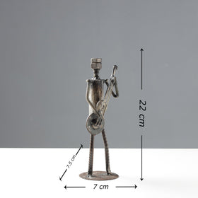  Handmade Recycled Metal Sculpture by Debabrata Ruidas 