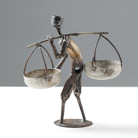  Handmade Recycled Metal Sculpture by Debabrata Ruidas 