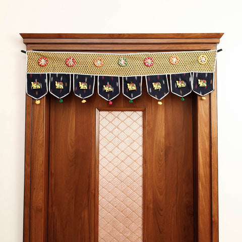  Festive Decor Hand Block Printed Traditional Toran 06