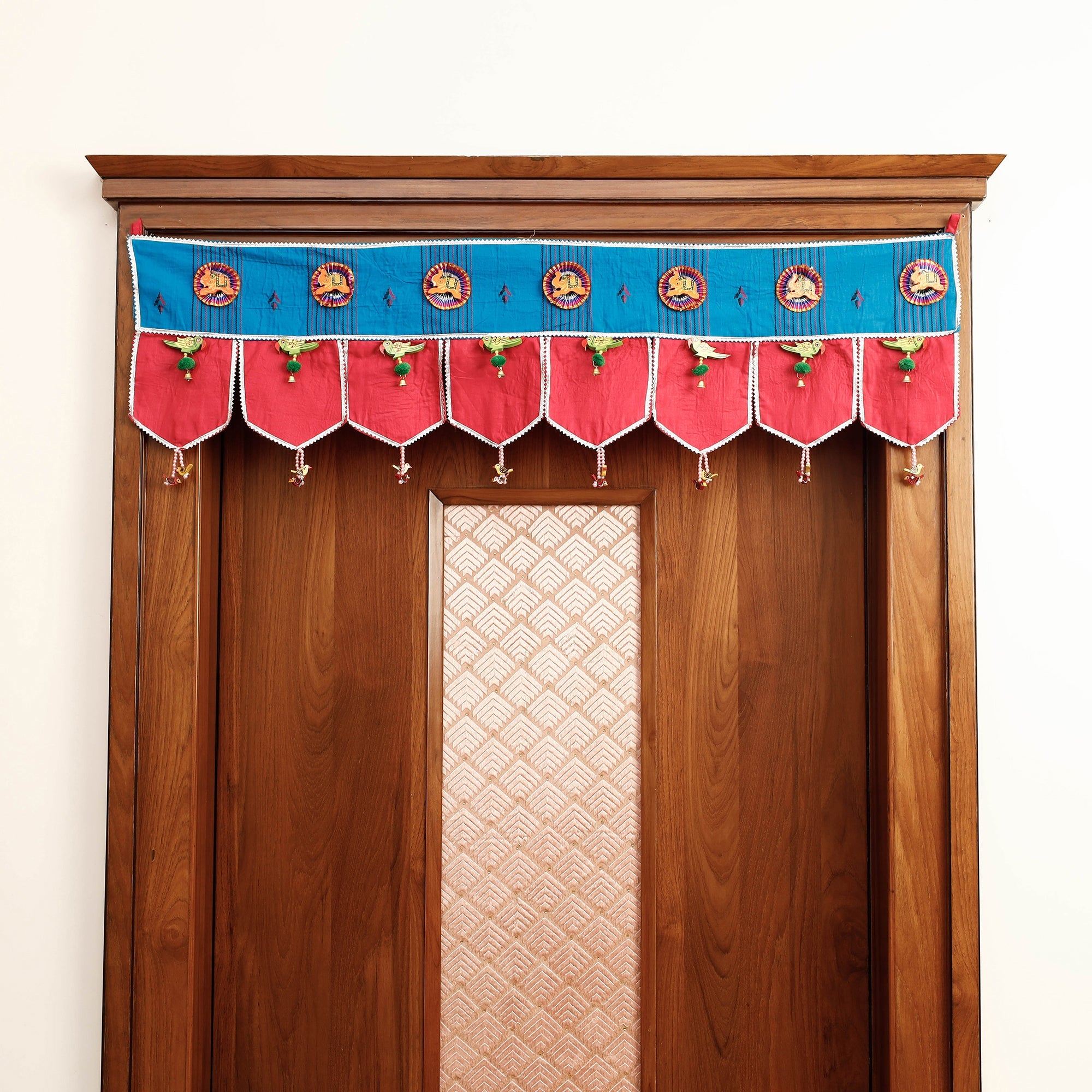  Festive Decor Hand Block Printed Traditional Toran 09